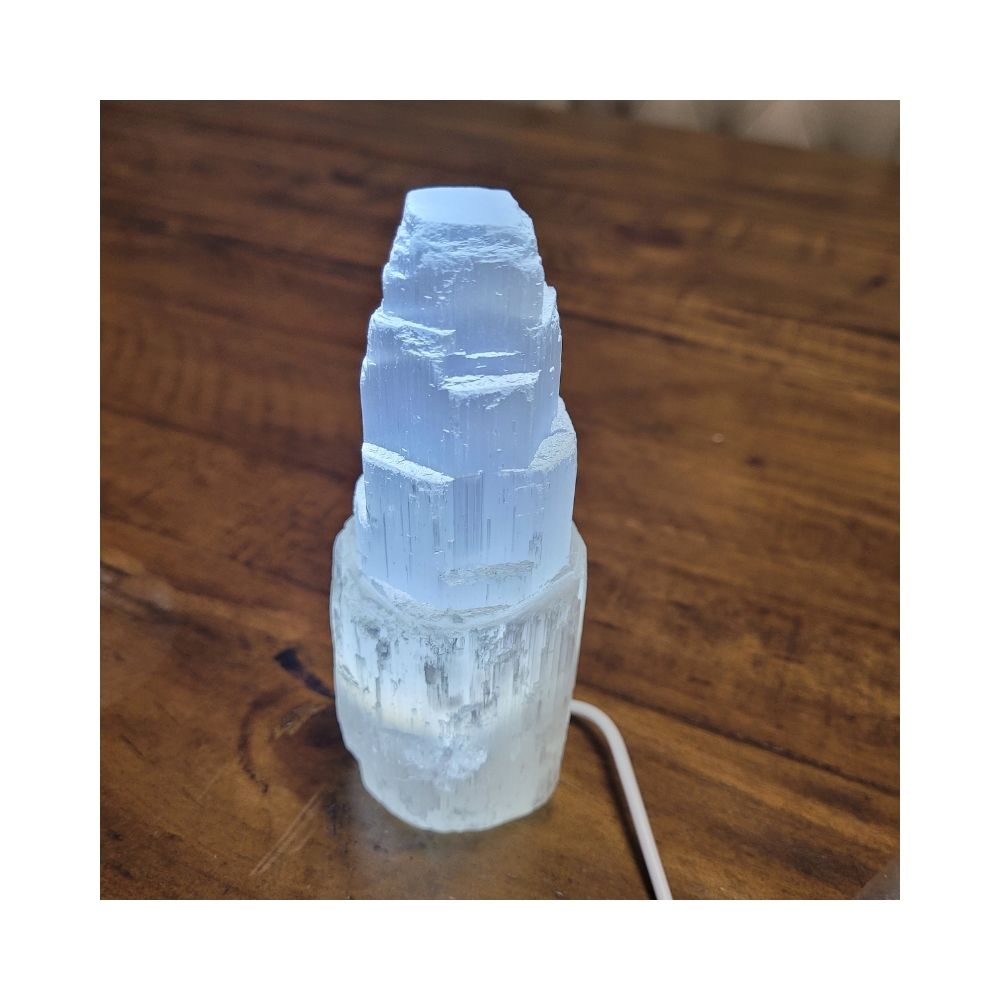Mini Selenite LED Lamp