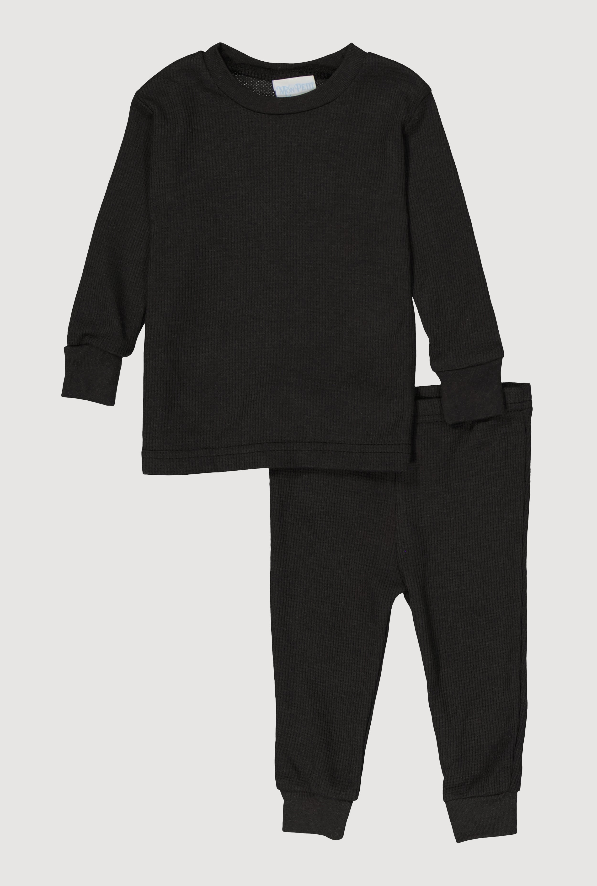 Baby Boys 12-24M Waffle Knit Thermal Top and Pants