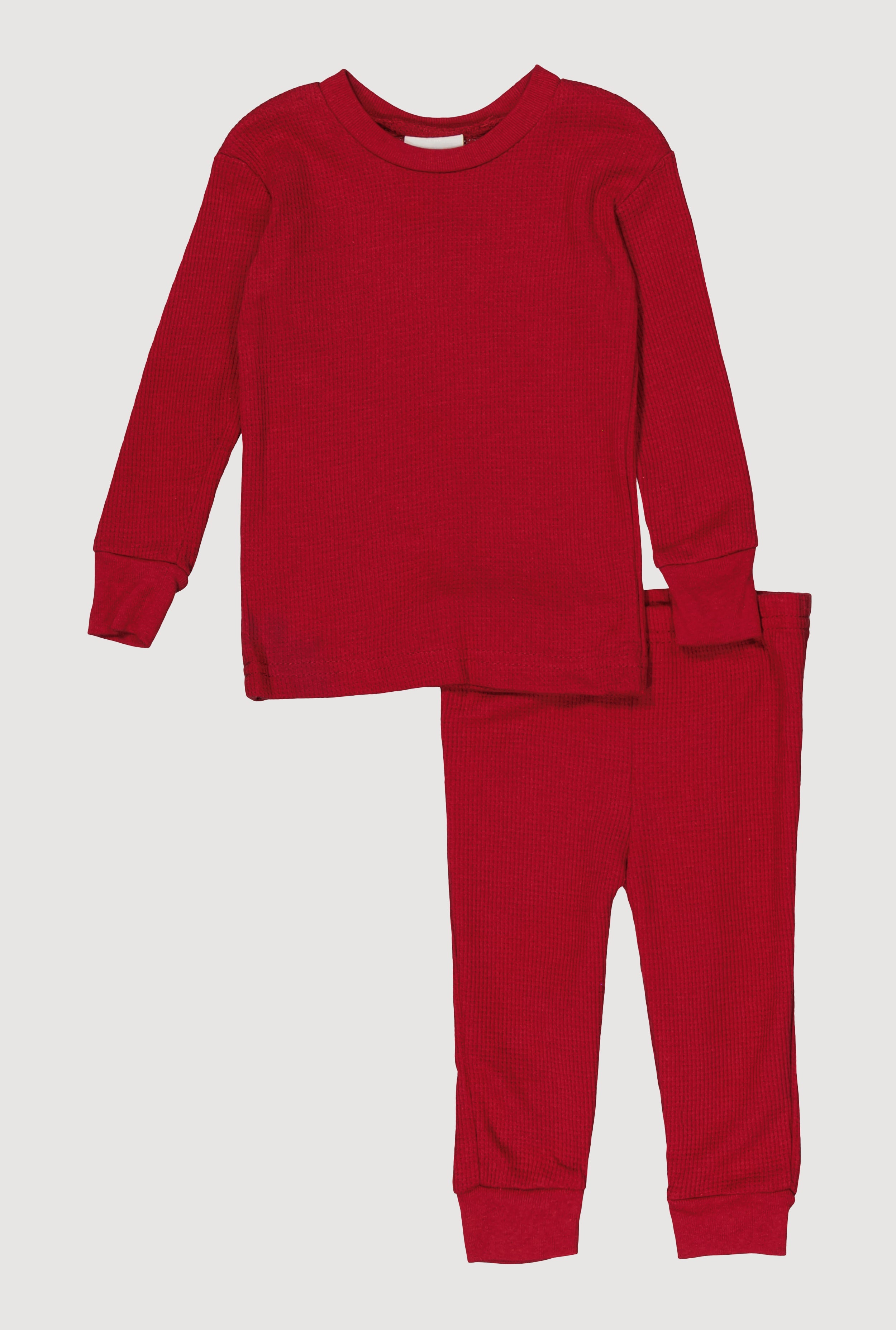 Baby Boys 12-24M Waffle Knit Thermal Top and Pants