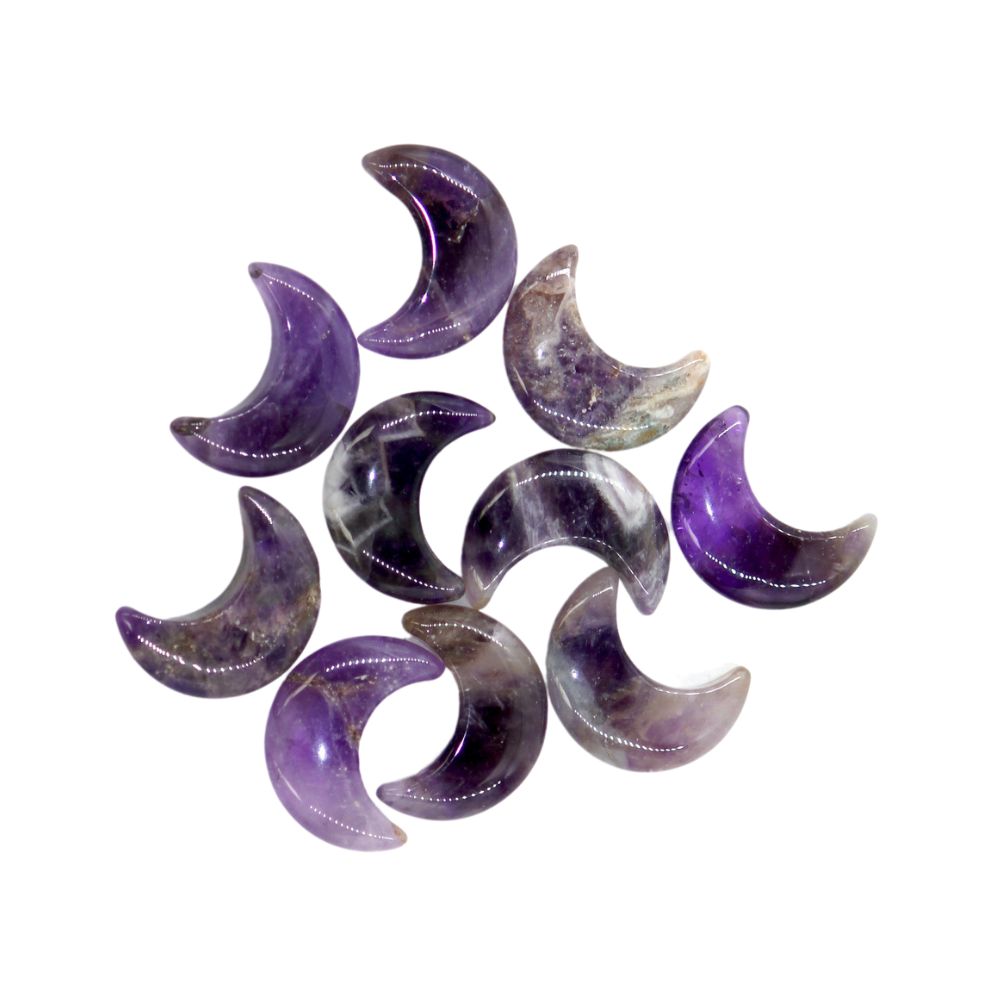Amethyst Mini Half Moon