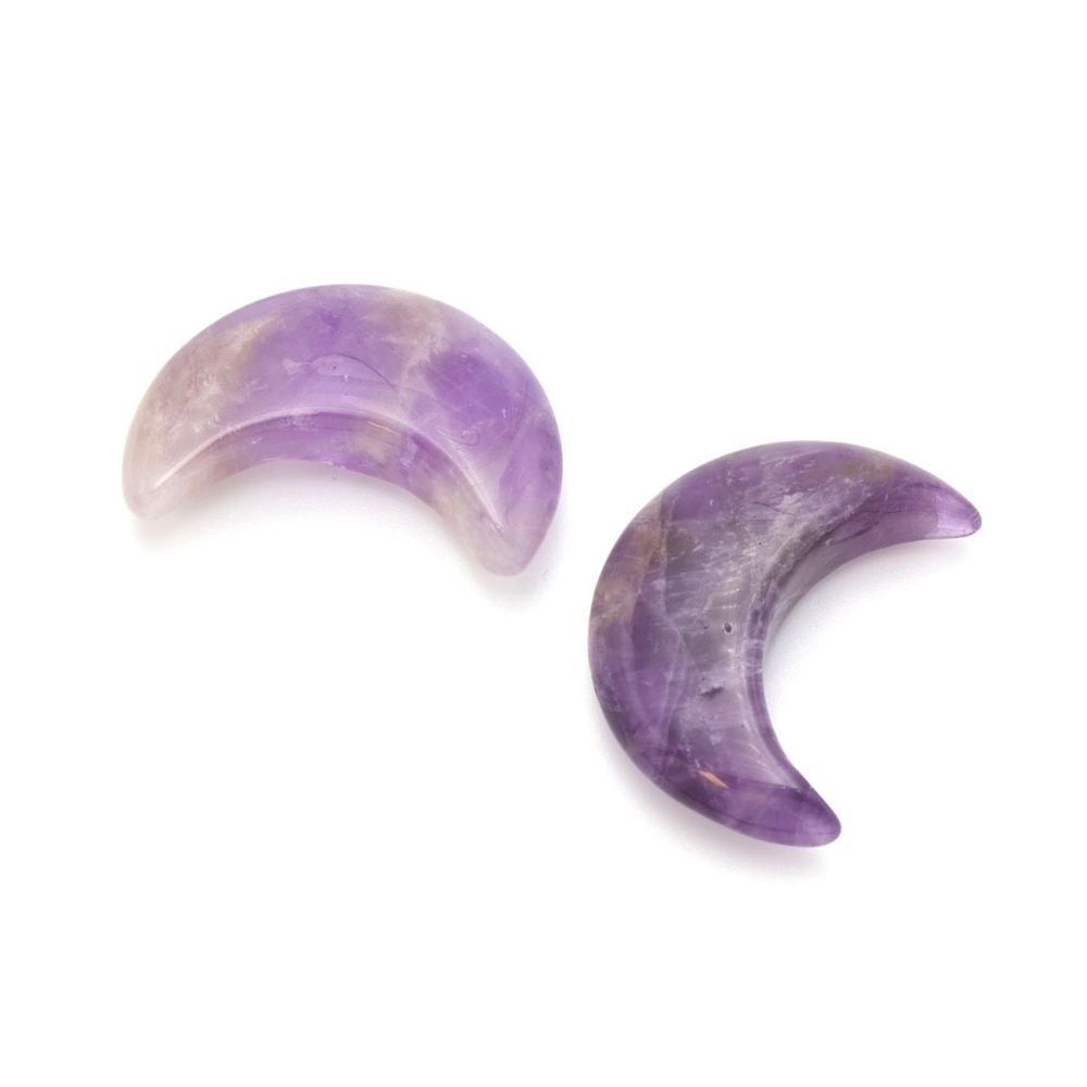 Amethyst Mini Half Moon