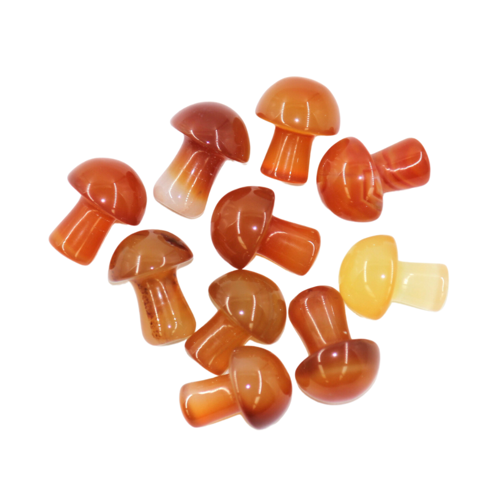 Carnelian Mushroom - Mini