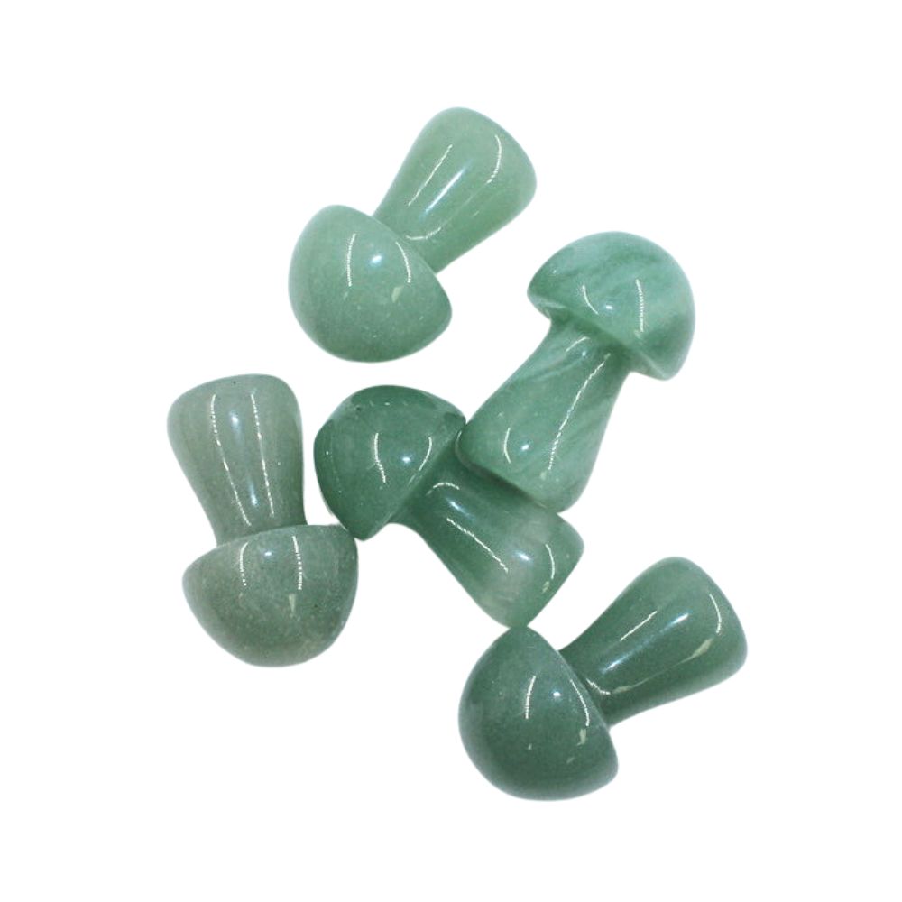 Green Aventurine Mushroom - Mini