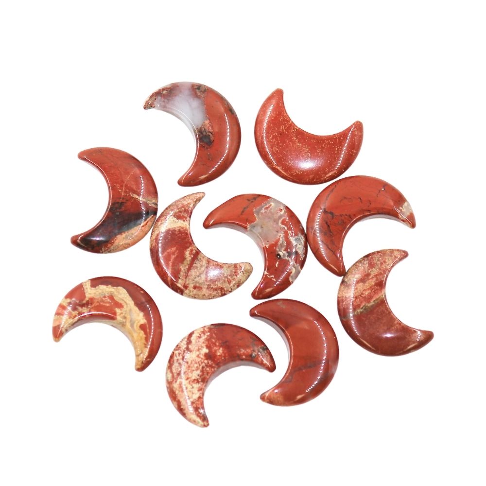 Red Jasper Mini Half Moon