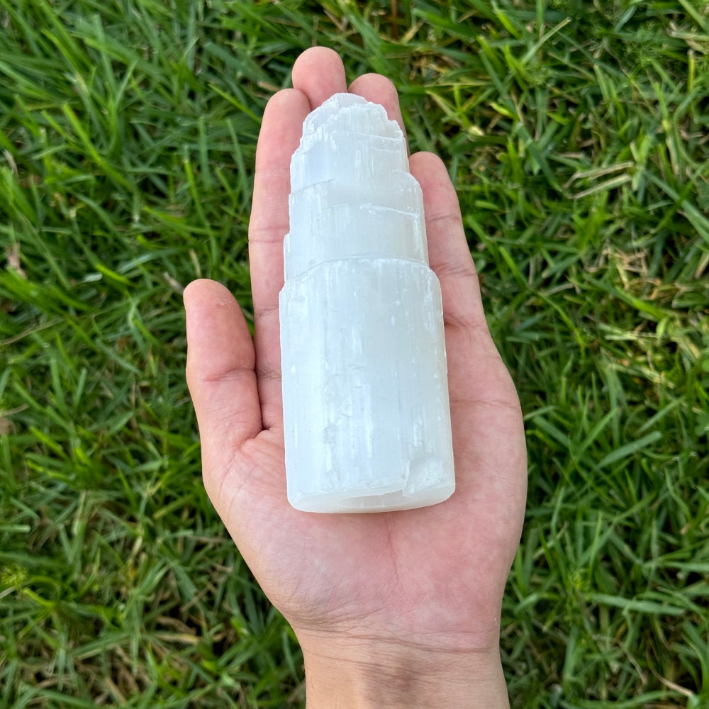 Mini Selenite LED Lamp