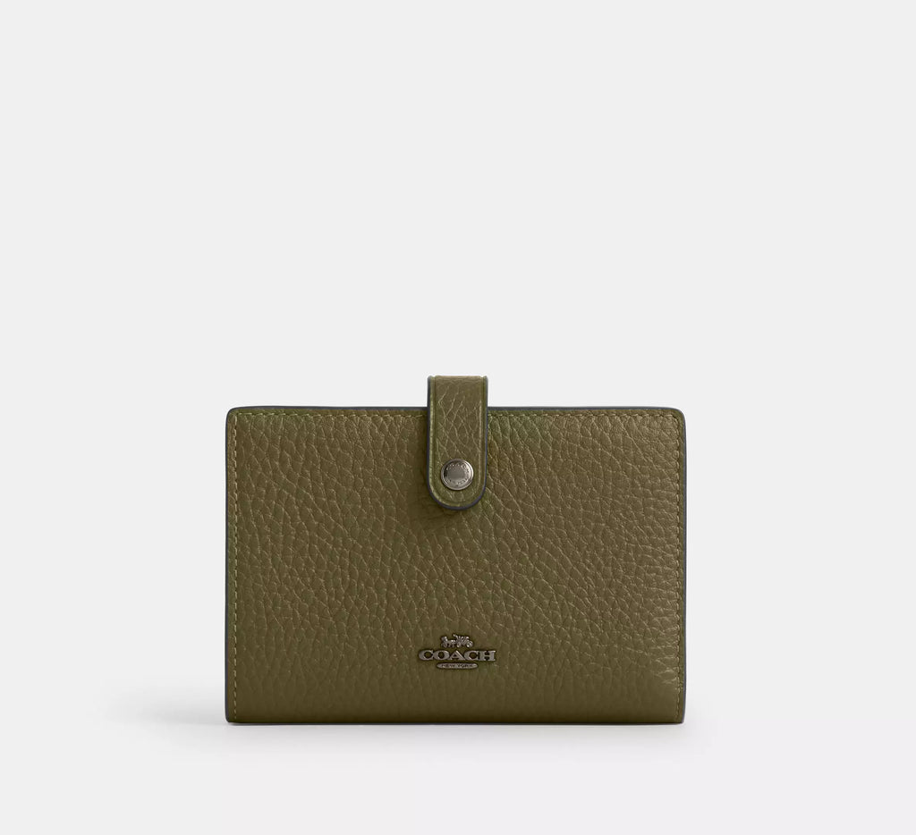2 In 1 Wallet in Pebbled Leather