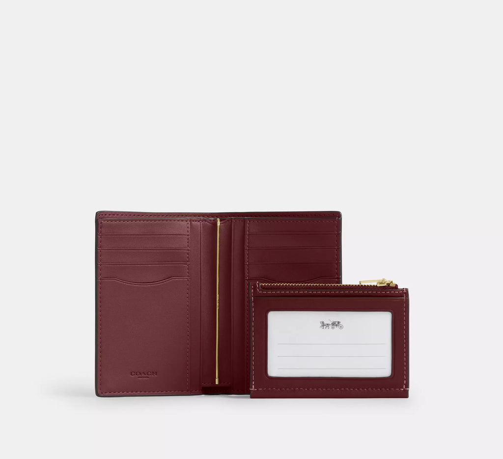 2 In 1 Wallet in Smooth Leather