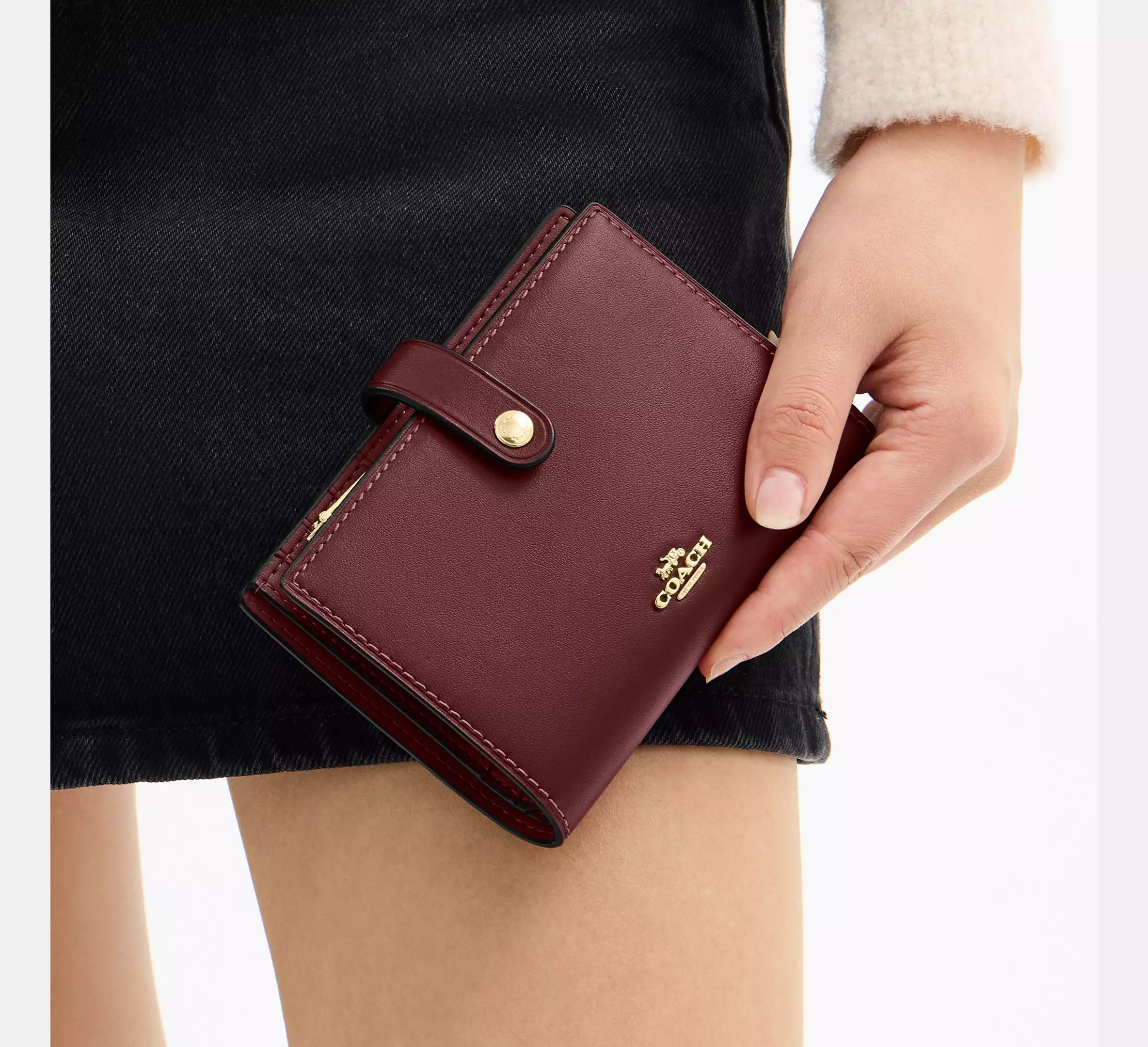 2 In 1 Wallet in Smooth Leather