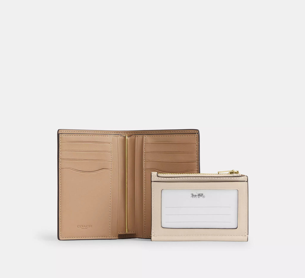 2 In 1 Wallet in Smooth Leather
