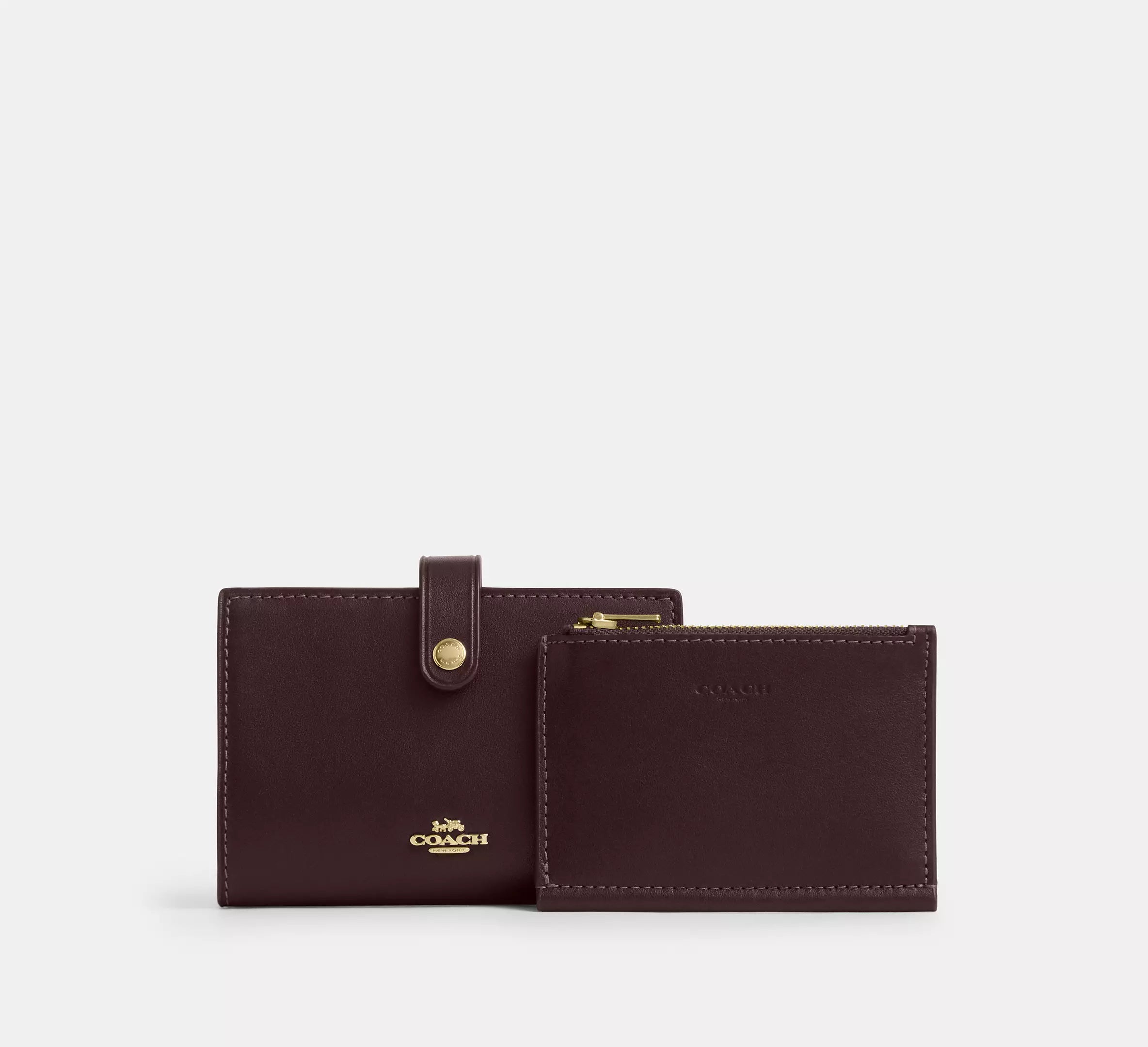 2 In 1 Wallet in Smooth Leather