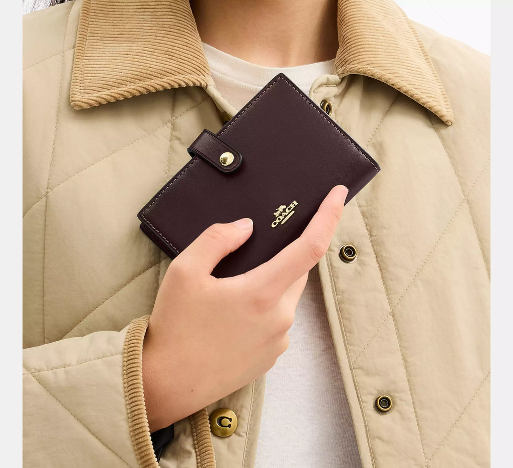 2 In 1 Wallet in Smooth Leather