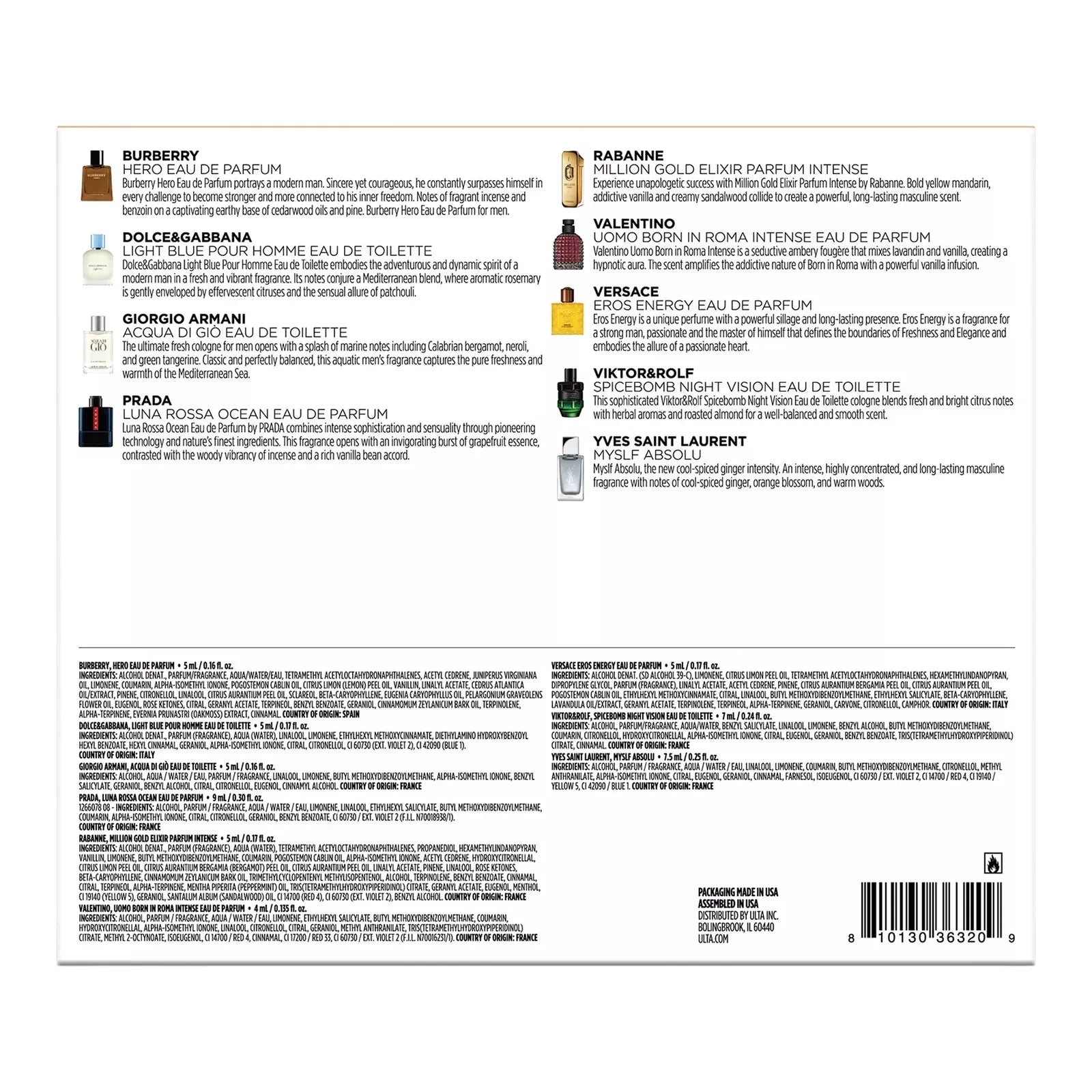 Beauty Finds by ULTA Beauty Holiday Signature Set For Him